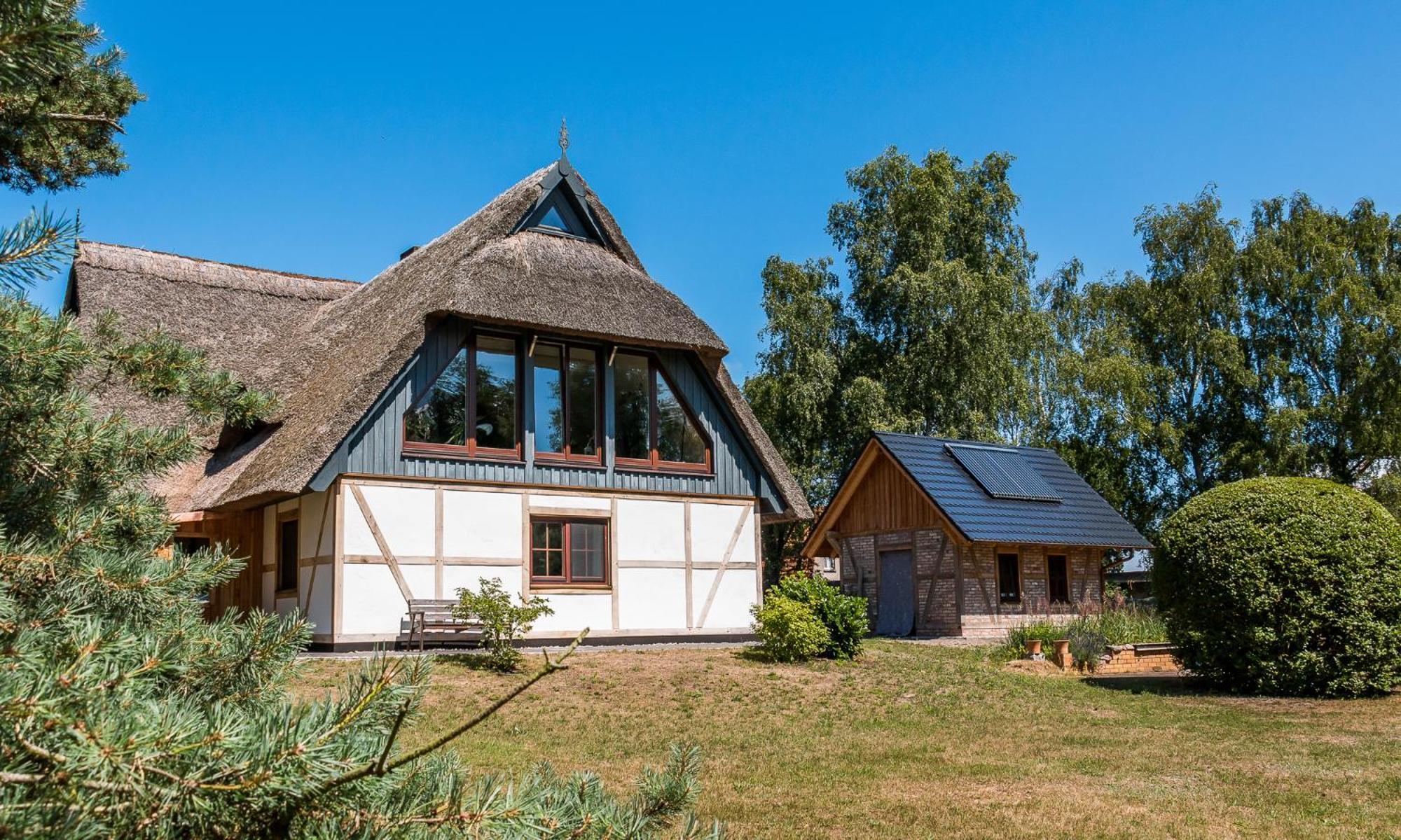 Haus Schilfkante - Wohnung 2 Wieck Exterior foto